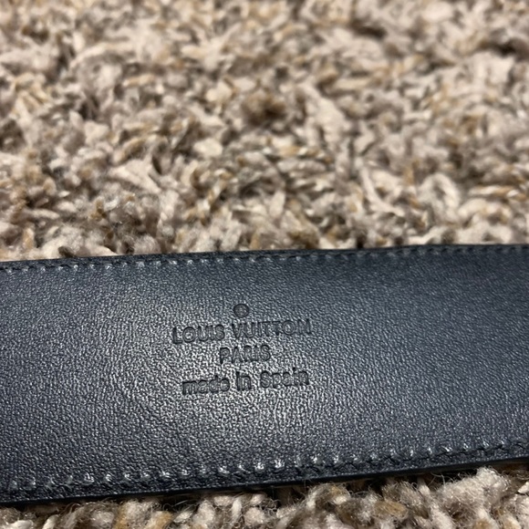 Louis Vuitton Damier Graphite Initials belt - Picture 4 of 6